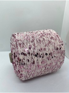 Королевские пайетки AJ040 Розовый (глянцевые пайетки в тон)