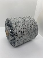 Королевские пайетки AJ074 Светлый серый бензиновый (глянцевые пайетки в тон)