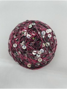 Королевские пайетки AJ002 Брусничный мулине (голографические пайетки)