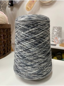 Меринос MISSONI 2/60, 90% гребенной меринос, 10% па, 100г 3000м, секционный серо-белый