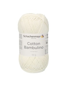 Пряжа Cotton Bambulino Schachenmayr 02 Натуральный