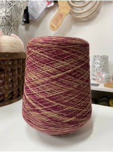 Меринос MISSONI 2/48, 90% гребенной меринос, 10% па, 100г 2400м, секционный бордо-коричневый