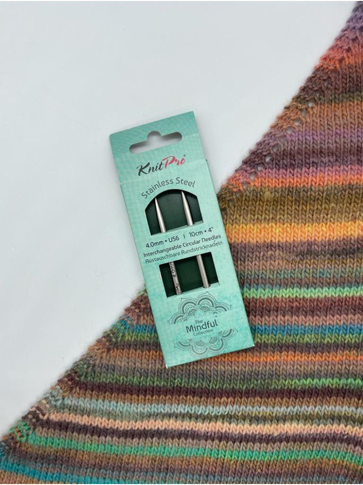 Разъёмные спицы KnitPro Mindful 10 см