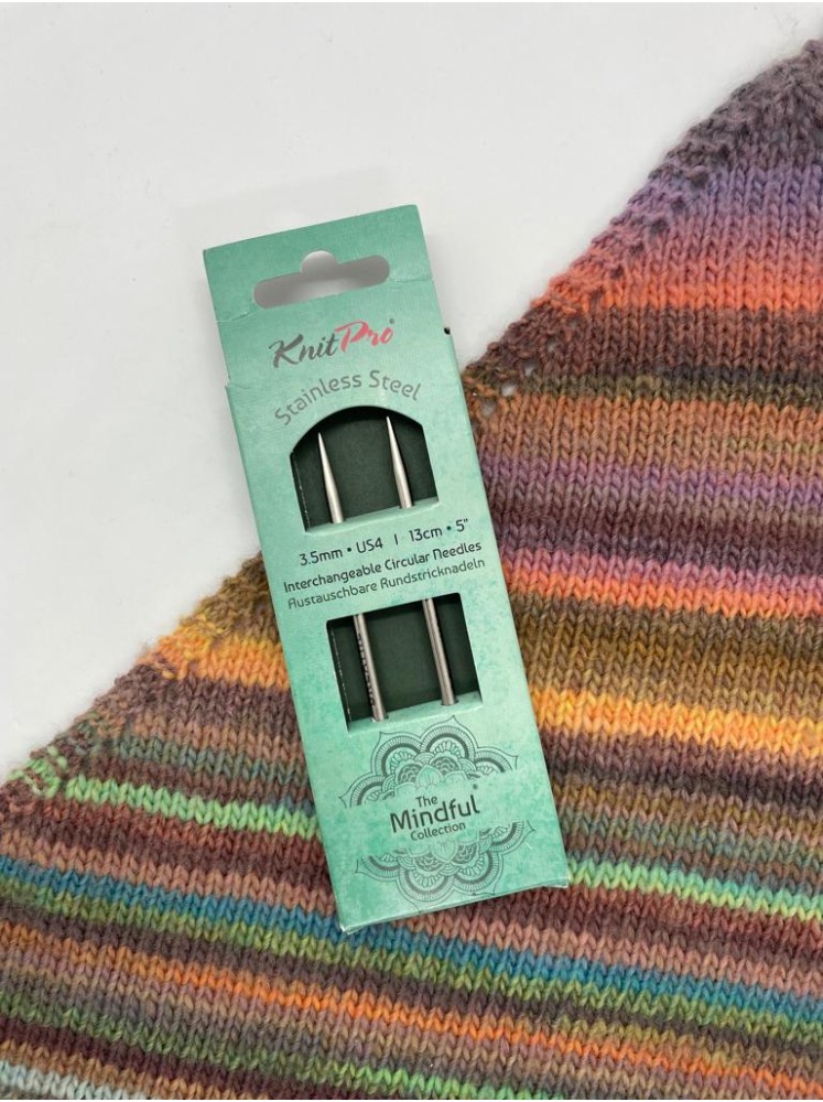 Разъёмные спицы KnitPro Mindful 13 см