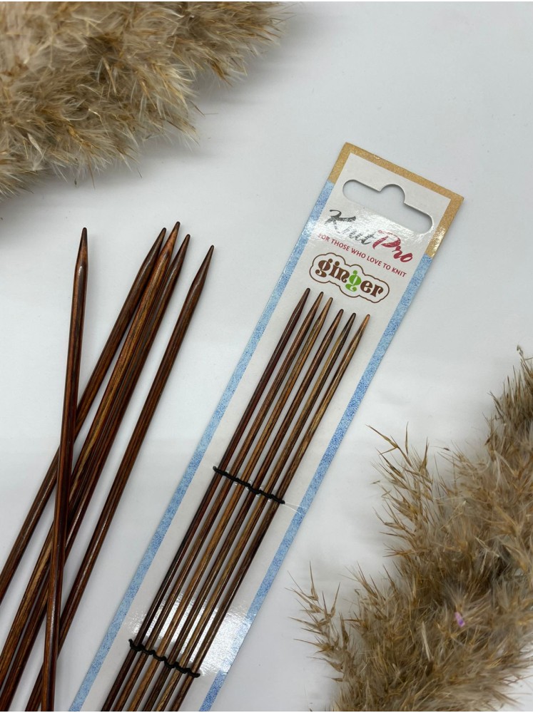 Чулочные спицы KnitPro Ginger 20 см