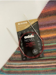Addi Novel круговые спицы с квадратным кончиком 100 см