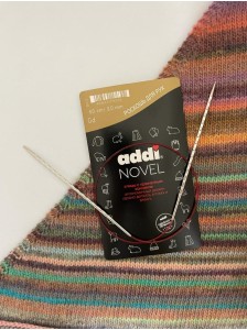 Addi Novel круговые спицы с квадратным кончиком 60 см