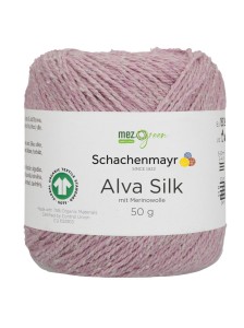 Пряжа Alva Silk Schachenmayr 035 Роза