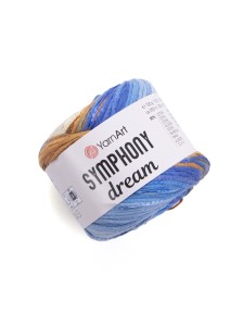 Пряжа Symphony Dream Yarnart 3101 Море и золотой песок