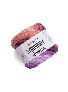 Пряжа Symphony Dream Yarnart 3106 Лиловая роза