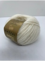 Пряжа Alpaca Air Gazzal 70 Молочный