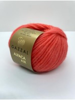 Пряжа Alpaca Air Gazzal 87 Розовый коралл