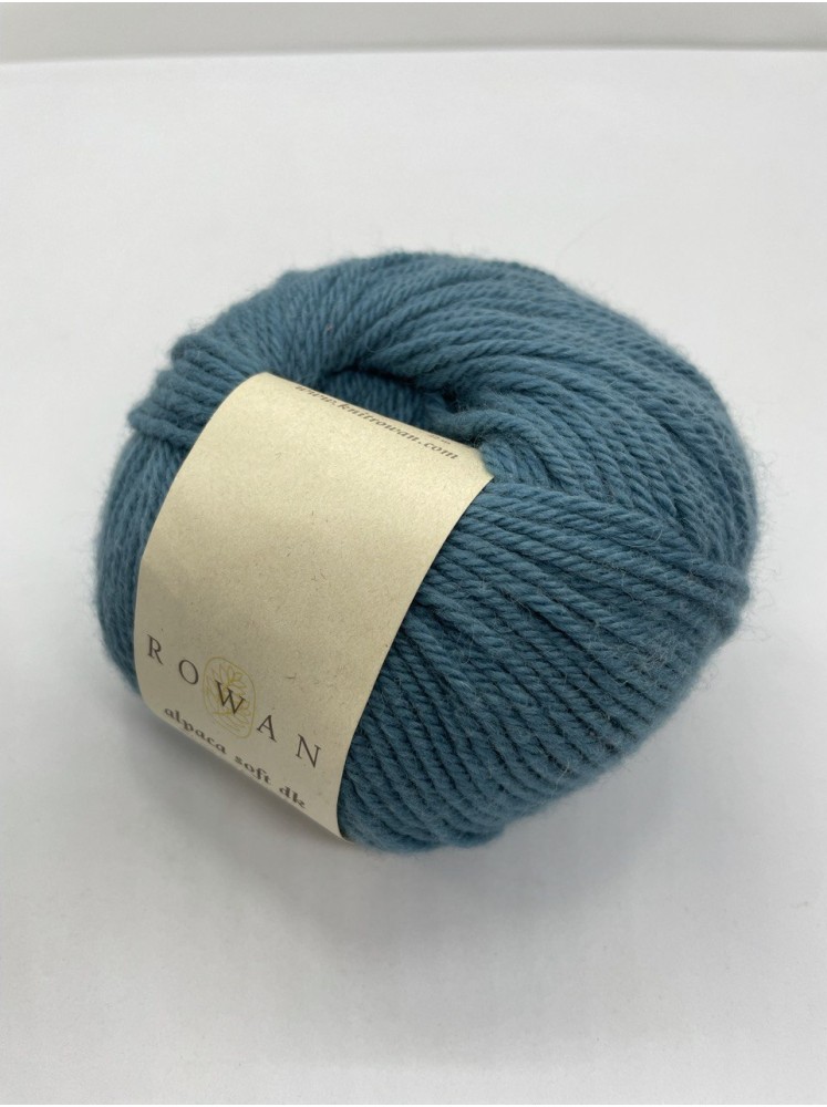 Пряжа Alpaca Soft DK ROWAN 217 Морская волна