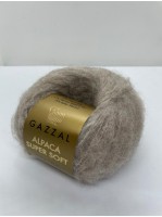 Пряжа Alpaca Super Soft Gazzal 103 Пыльный бежевый