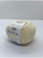 Пряжа Baby Cotton Gazzal 3437 Сливочный