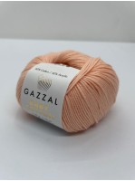 Пряжа Baby Cotton Gazzal 3412 Персик