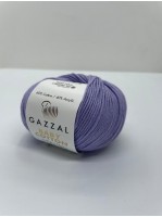 Пряжа Baby Cotton Gazzal 3420 Лаванда
