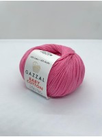 Пряжа Baby Cotton Gazzal 3468 Барби