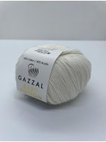 Пряжа Baby Cotton Gazzal 3410 Молочный