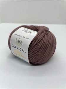 Пряжа Baby Cotton Gazzal 3455 Какао