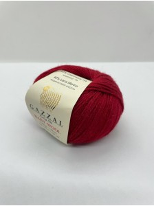 Пряжа Baby Wool Gazzal 816 Вишневый