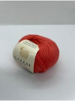 Пряжа Baby Wool Gazzal 819 Коралл