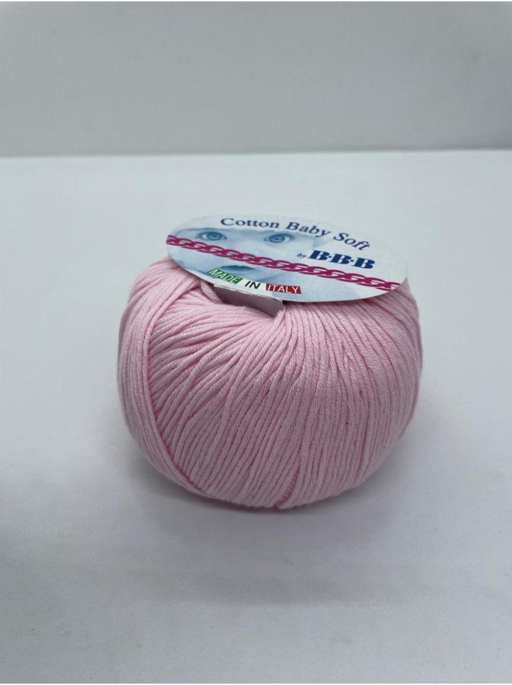 Пряжа Cotton Baby Soft BBB 3 Розовый