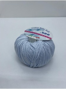 Пряжа Cotton Baby Soft BBB 8 Голубой