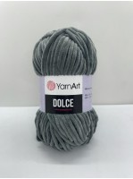 Пряжа Dolce Yarn Art 760 Тёмный серый