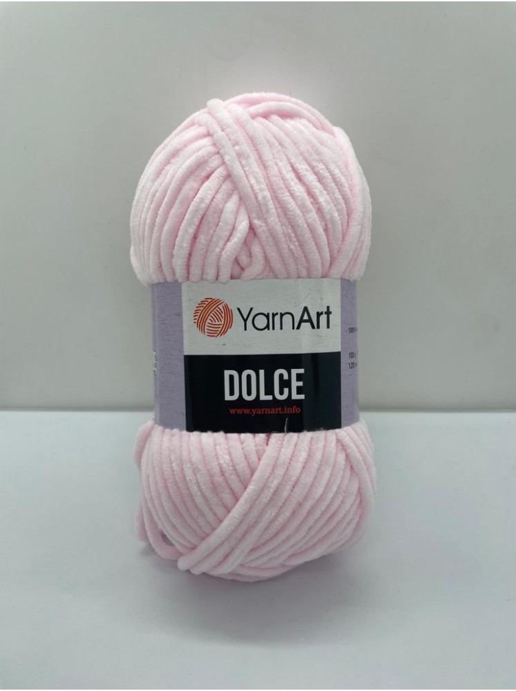 Пряжа Dolce Yarn Art 750 Нежный розовый