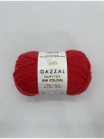 Пряжа Happy Feet Uni Colors Gazzal 3567 Рябина