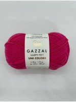 Пряжа Happy Feet Uni Colors Gazzal 3573 Барби