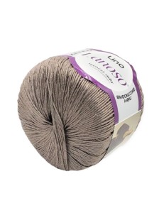 Пряжа Lanoso Lino 909 Какао