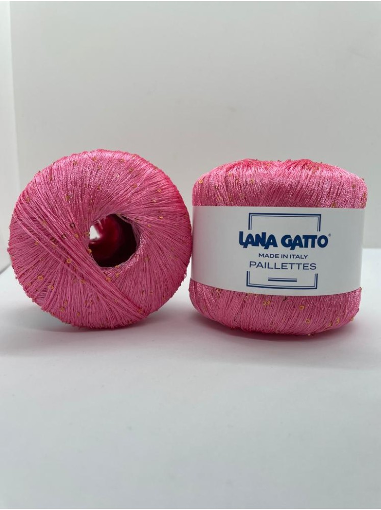 Пряжа Paillettes LANA GATTO 8934 Барби