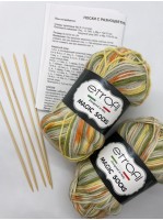 Набор для вязания носков Etrofil Magic Socks