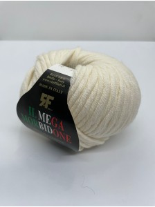 Пряжа Mega Morbidone 12 Молочный 