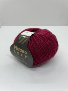 Пряжа Merino Soft Rial Filati 16 Спелая вишня