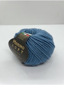 Пряжа Merino Soft Rial Filati 247 Морская волна