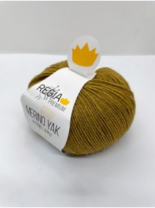 Пряжа Merino Yak Schachenmayr Regia 7504 Горчица