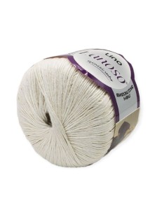 Пряжа Lanoso Lino 901 Молочный