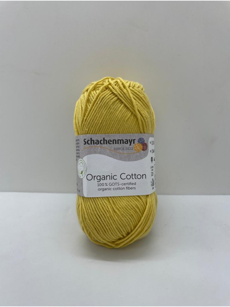 Пряжа Organic Cotton Schachenmayr 22 Спелый лимон