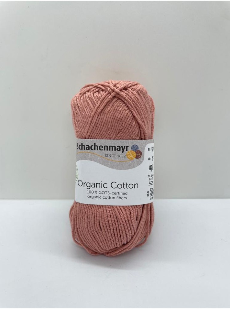 Пряжа Organic Cotton Schachenmayr 35 Роза