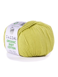 Пряжа Organic Baby Cotton Gazzal 426 Липа