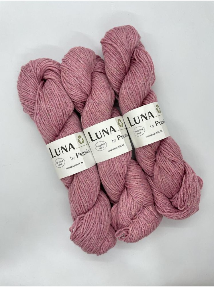 Пряжа Luna Permin 889026 Роза