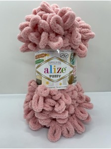 Пряжа Puffy Alize 161 Пыльная роза