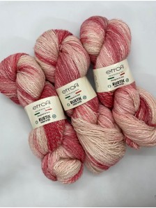 Пряжа Rustik Etrofil EL098 Розовый коралл