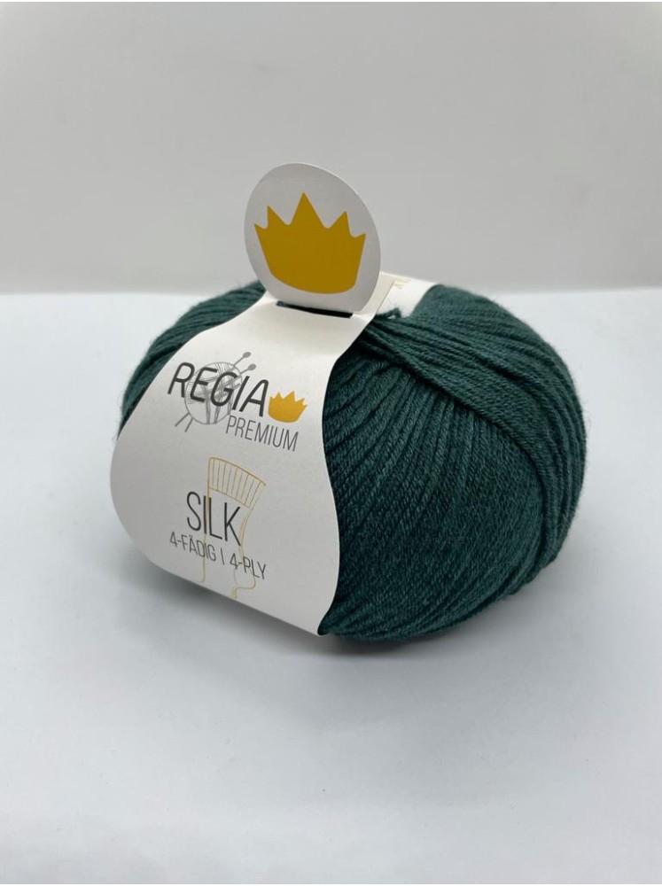 Пряжа Premium Silk Schachenmayr Regia 70 Хвойный