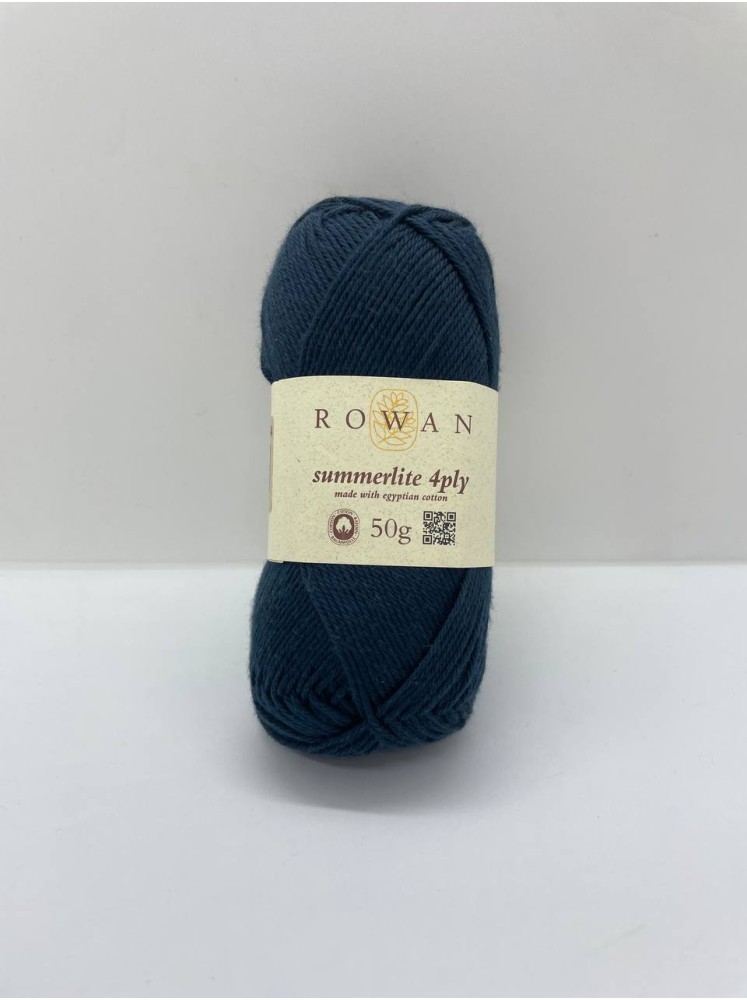 Пряжа Summerlite 4 ply Rowan 429 Чернильно-синий