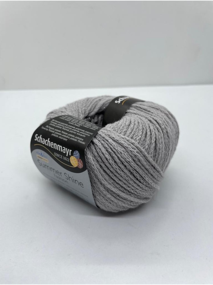 Пряжа Summer Shine Schachenmayr 190 Жемчужный серый