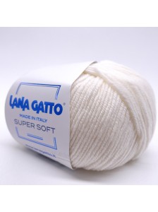 Пряжа Super Soft LANA GATTO 978 Молочный